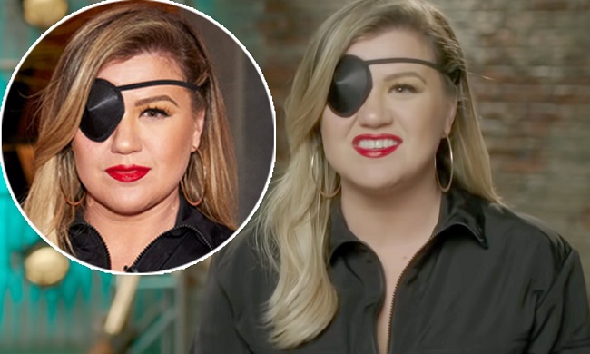 Why is Kelly Clarkson Wearing an Eyepatch